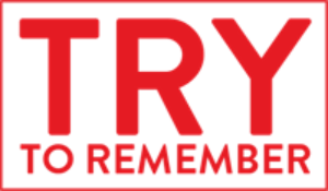 Try To Remember Logo